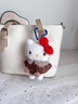 伊美娃娃HelloKitty公仔书包挂件玩偶背包挂饰钥匙扣毛绒小挂件女生日礼物 实拍图