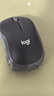 罗技（Logitech）M185鼠标 无线鼠标 办公鼠标 对称鼠标 黑色灰边 带无线2.4G接收器 实拍图
