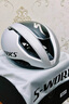 SPECIALIZED闪电 S-WORKS EVADE 3 MIPS 公路自行车竞赛轻量破风气动骑行头盔 银沙尘-亚洲版 M 实拍图