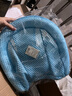 十月结晶婴儿洗澡盆新生儿大号可折叠智能感温格洛里蓝浴盆浴网浴垫3件套 实拍图