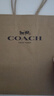 蔻驰（COACH）奥莱男士男装经典标志SQUARE T恤春夏款短袖 黑色 L 实拍图