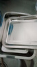 美厨（maxcook）304不锈钢盘子方盘 加深方盘长方形餐盘 烧烤托盘27cm MCFT6579 实拍图