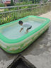 西哈泳士儿童充气游泳池家用室外大型户外水池加厚婴儿游泳桶宝宝洗澡盆 3米3层【基础套餐】有线闪充 实拍图