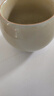真迹汝窑品茗杯开片可养主人杯大容量陶瓷杯单杯米黄茶杯功夫茶具配件 米黄汝窑禅定杯 实拍图