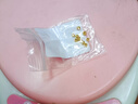 足金999光面金珠DIY串珠送女友礼物（单颗约0.017-0.02克） 定价 【十全十美】3mm特供金珠（10颗） 实拍图