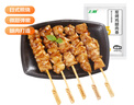 上鲜 炭烤鸡腿肉串 400g 熟冻 烧鸟串烧烤串蘸酱炭烤串加热即食 实拍图