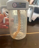 小土豆（potato）儿童水杯大宝宝吸管奶瓶PP水杯9个月以上带重力球 300ml麦芽黄 实拍图
