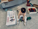 智邦（ZBOND TOY）彩窗轨道磁力片儿童智力玩具动脑拼装磁铁积木多功能宝宝男孩女孩 【旗舰版】轨道磁力片266pcs 实拍图