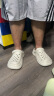 【外出可穿】洞洞鞋女外穿男拖鞋女夏天拖鞋男家居鞋EVA拖鞋凉拖 白色 40-41 实拍图