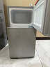 奥克斯（AUX）家用双门迷你小型冰箱 冷藏冷冻保鲜小冰箱 宿舍租房节能电冰箱 【本店精选】BCD-35K118 普通款 银色 实拍图