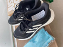 阿迪达斯 （adidas）男女跑步鞋夏季减震防滑耐磨舒适跑步运动鞋IH6038 黑色 42 码UK8 实拍图