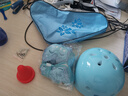 迪士尼（Disney）轮滑鞋儿童全闪光初学套装溜冰鞋女童旱冰鞋直排滑轮鞋 冰雪奇缘L 实拍图