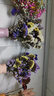 爱满云南勿忘我干花鲜花摆件客厅装饰真花插花满天星花束节日生日搭配 六色勿混搭+情人草 约30支 实拍图