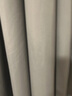 铭聚布艺（MINGJU） 窗帘 全遮光窗帘成品窗帘布遮阳帘 涤塔夫浅灰挂钩式2.0*2.2单片 实拍图