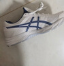 亚瑟士ASICS男鞋透气跑鞋运动鞋缓震舒适跑步鞋 GEL-CONTEND 4 米白色/蓝色 43.5 实拍图