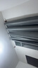 金蝉现代简约日式成品窗帘布客厅卧室全遮光窗帘打孔式铅灰色 130*180 实拍图