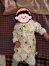 【贝乐咿四季爬服】婴儿秋季连体衣纯棉宝宝春季打底秋衣 如意熊猫#1978 80cm 实拍图