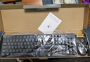 联想（Lenovo）无线键盘鼠标套装 无线键鼠套装 办公鼠标键盘套装 MK23电脑键盘笔记本键盘 黑 实拍图
