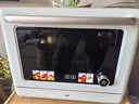 优盟（UM）微波炉烤箱微蒸烤一体机 家用台式蒸烤箱智能变频大容量微蒸烤炸烘焙烤箱蒸箱空气炸 家电以旧换新 U3星云粉【25升 专业微蒸烤】 实拍图
