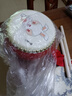 马丁兄弟儿童敲鼓玩具羊皮鼓敲打玩具小鼓幼儿园手拍鼓生肖兔铜鼓 5寸 实拍图