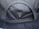 杰克·琼斯（JACK&JONES）25年男装T恤男夏季T恤舒适男士短袖凉感多色上衣纯色水洗不易走形 E40黑色 L 实拍图