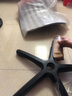 得力（deli）4900S 人体工学靠背办公椅/电脑椅/职员椅 可升降转椅舒棉坐垫 黑 实拍图