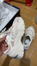 FILA斐乐女鞋休闲鞋鱼刺二代老爹鞋运动鞋增高厚底慢跑鞋SOFIA Ⅱ 奶白/烟玫粉-GR 36.5 实拍图
