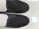 IQGD传统布鞋男老北京布鞋休闲低帮千层底一脚蹬老人鞋052 黑色 41码 实拍图