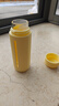 炊大皇玻璃杯耐热防爆耐高温水杯女生高颜值双层便携轻巧250ml（黄色） 实拍图