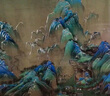 铜师傅  手工錾刻 铜雕画 《千里江山（桌面）》书房办公室装饰画 实拍图