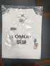 罗蒙（ROMON）T恤男士短袖纯棉POLO衫商务休闲速干冰丝弹力透气服男装HS1白色2X 实拍图