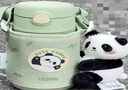 膳魔师（THERMOS）儿童保温杯礼盒带杯套把手吸管杯学饮杯316L不锈钢幼儿学生杯TCKC 实拍图