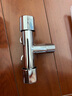 科勒（KOHLER）三通四通角阀配件一进二出分水器全铜镀铬快开4分通用33985T 银色三通双控角阀33985T 实拍图