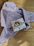 迪士尼女童打底裤秋季爱莎公主2025新款儿童裤子春秋薄款SP31253 紫 130 实拍图