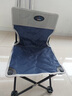 佳之钓 户外钓椅折叠椅子便携式凳子靠背椅美术写生家用小马扎钓鱼椅 升级加强款 中号深蓝+收纳袋 实拍图