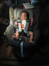 宝得适（BRITAX）宝宝儿童安全座椅0-4岁360度旋转汽车ISOFIX硬接口双面骑士PLUS i-Size星空灰-正反各6档角度 实拍图