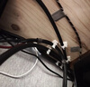 开博尔 理线器 可调式固定座粘式电线桌面理线夹网线整理束线扣自粘线卡 40个装  实拍图