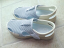 亚瑟士亚瑟士童鞋夏季新款男女儿童凉鞋款透气运动跑步鞋 021浅蓝白 37 实拍图
