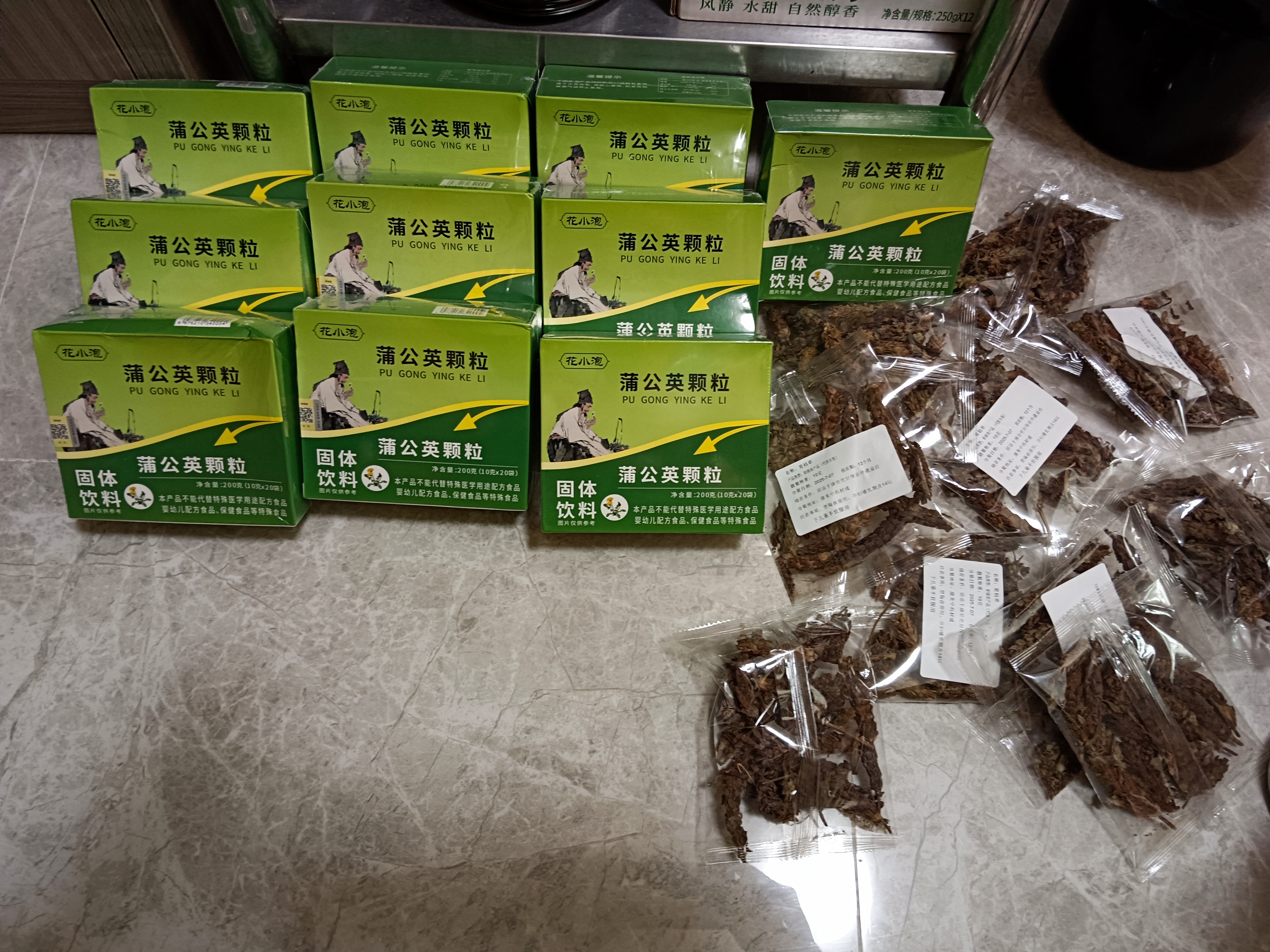 觅食天下夏枯草颗粒夏枯草蒲公英散结茶消除甲状腺乳腺甲亢茶中药材 结节颗粒十盒送夏枯草10袋 实拍图