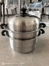 九阳（Joyoung）蒸锅26cm三层蒸锅复合底不锈钢汤锅家用蒸馒头包子高拱盖ZGH2601 实拍图