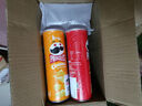 品客（Pringles）零食薯片 休闲食品110g*3 罐分享装（原味+洋葱味+牛排味） 实拍图