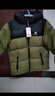 骆驼火山羽绒服1.0情侣男女加厚防极寒鸭绒面包服外套冬季城市轻户外 深榄绿/幻影黑，男女同款 7089 2XL 实拍图