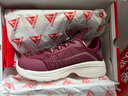 足力健老人鞋春季中老年散步鞋轻便妈妈鞋休闲鞋运动鞋女鞋 02K酒红39 实拍图