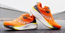 Saucony索康尼彭于晏同款胜利22跑步鞋男缓震舒适慢跑鞋桔深灰44.5 实拍图