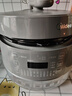 美的（Midea）【国家补贴】0涂层精钢厚釜电压力锅5L双胆全自动智能预约家用煲汤煮饭电饭煲C5856G高压锅4-6人 实拍图