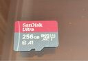 闪迪（SanDisk）256GB TF（MicroSD）内存卡 A1 U1 C10 至尊高速移动版存储卡 读速150MB/s 手机平板游戏机内存卡 实拍图