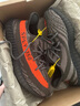 阿迪达斯三叶草Yeezy春夏透气减震椰子350V2灰橙父亲节礼物HQ7045UK8码42 实拍图