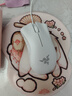 雷蛇（Razer）炼狱蝰蛇标准版有线鼠标 人体工学  电竞游戏 右手通用型 吃鸡/LOL/CS GO游戏鼠标 白色 实拍图