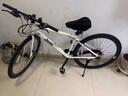 Jeep吉普公路自行车碟刹变速自行车男女学生公路车竞技代步车-RS730 RS730-直把-皎月白-铝合金 S码（适合身高150-170cm） 24速-休闲运动(基础款) 实拍图