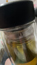 慕馨（moosen）玻璃杯茶水分离水杯双层茶杯男士办公鹅蛋杯 实拍图